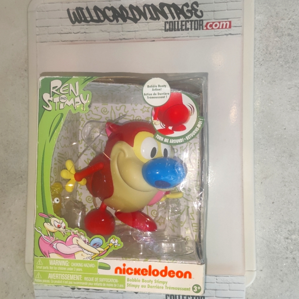 Vintage Ren and Stimpy Ren figure STILL IN BOX